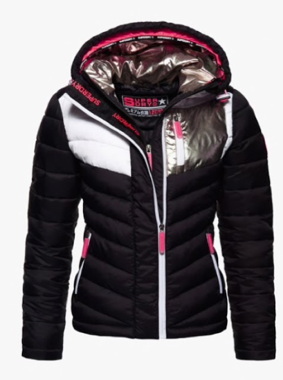 MF30-1127 Puffer Jacket Black