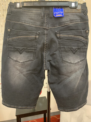 Men's Dark Denim Shorts