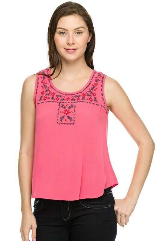 Navy Tank Top Finess