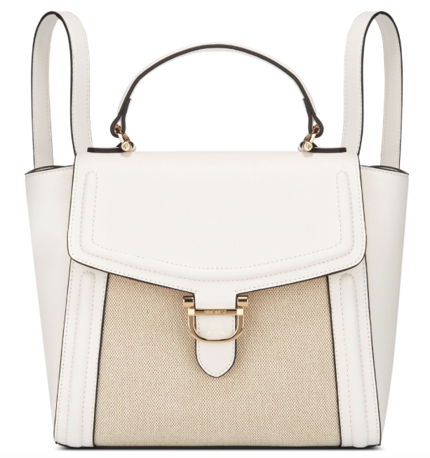 Harper Convertible Backpack White