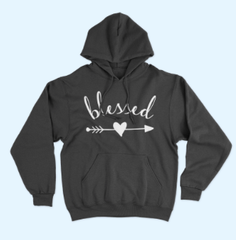 Classic Fit Cotton Pink Hoodie