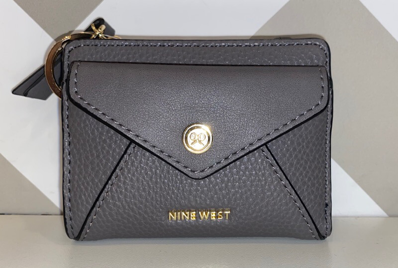 Kate Small Zip Wallet - Grey