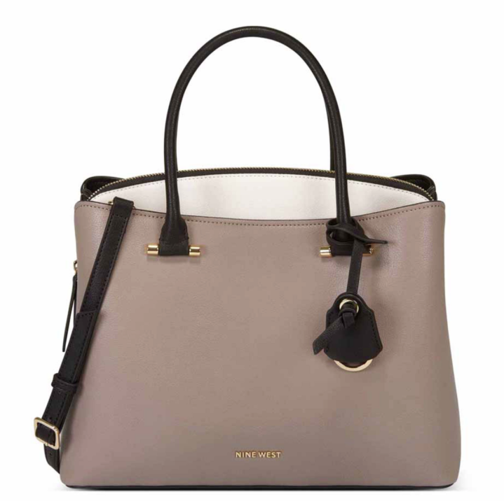Eloise Jetset Satchel Greystone