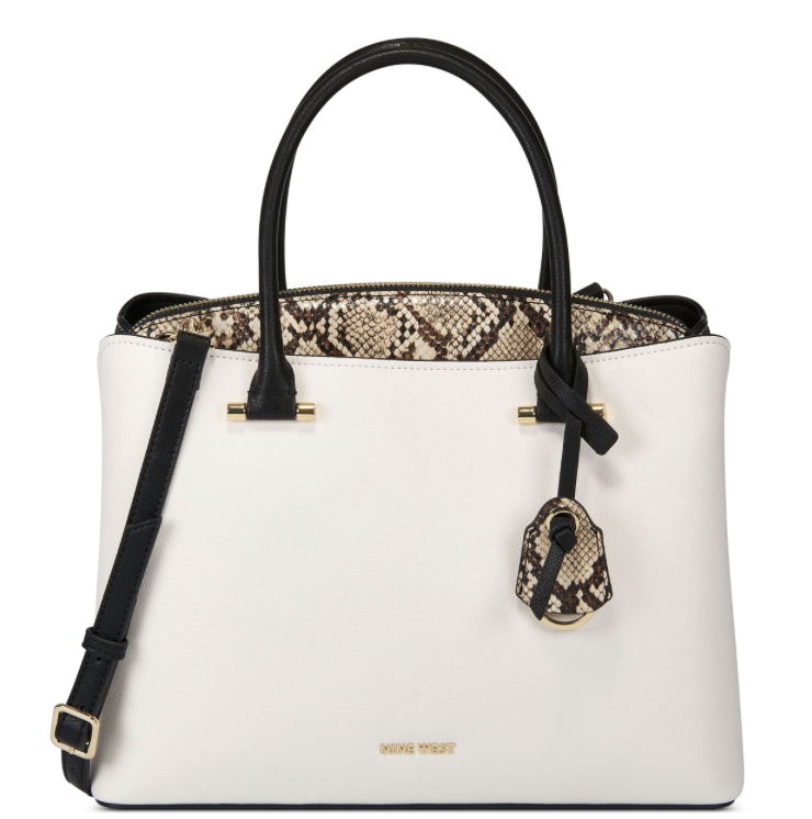 Eloise Jetset Satchel Chalk