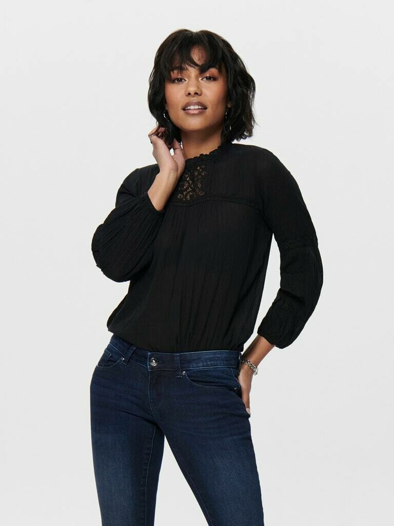 Christie lace DNM Blouse Black