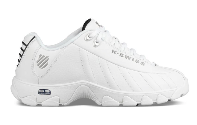 KSwiss White/Black/Silver
