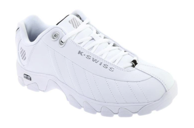 KSwiss White/Black/Silver