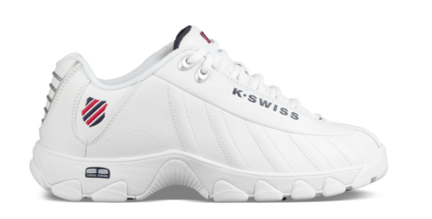 KSwiss White/Navy/Red