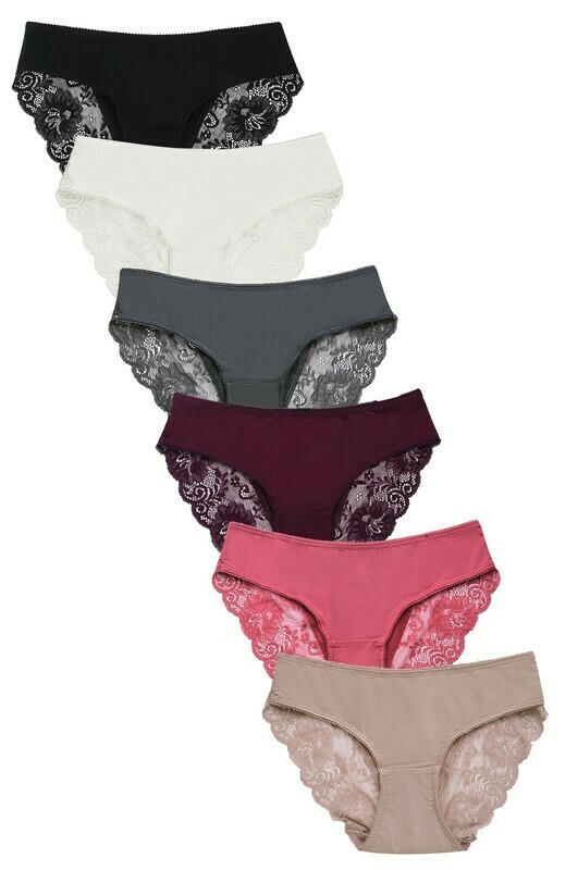 AB Lace Undies Grey