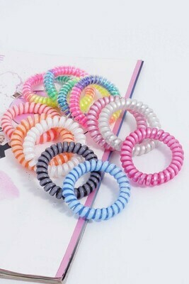 Assorted Spiral Hair Tie