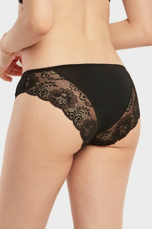 AB Lace Undies Black