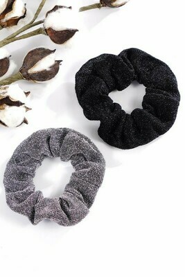 Assorted Poly/Nylon/Cotton Scrunchies