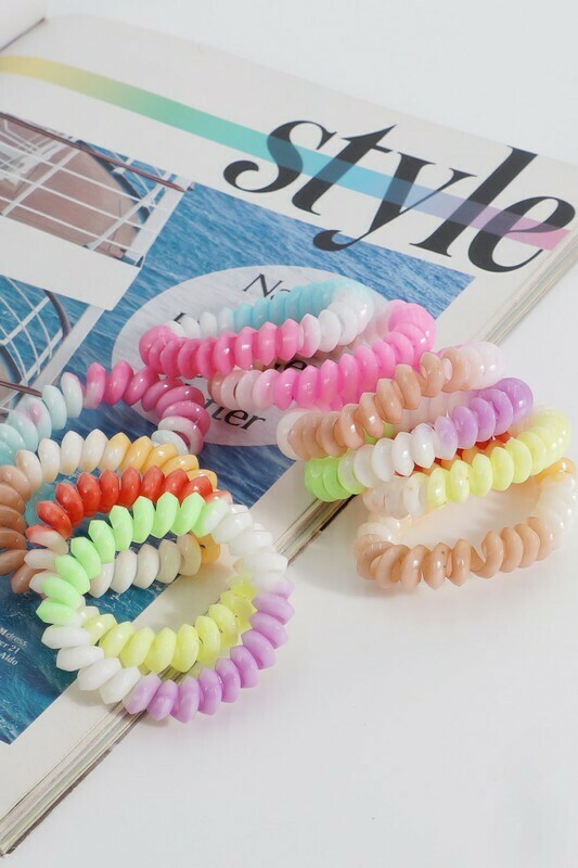 Assorted Spiral Hair Tie