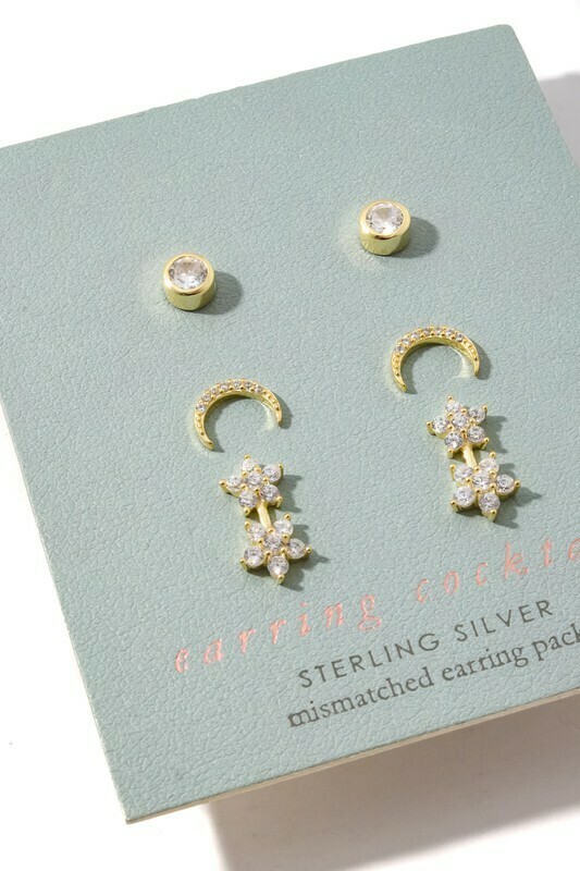 NE624600 Earrings Gold