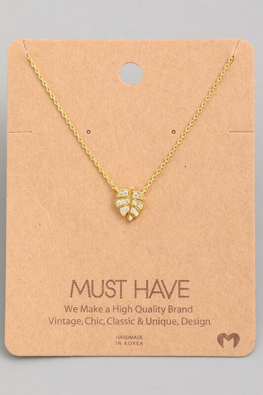NN0870 Necklace Gold