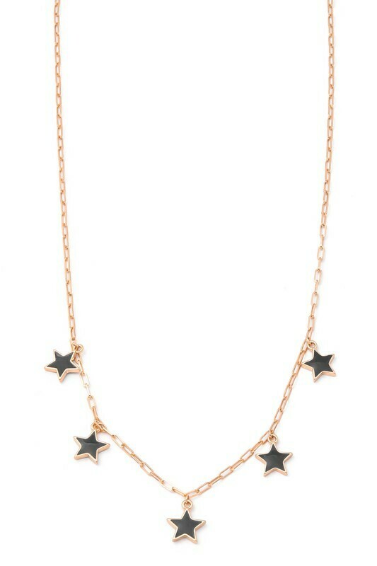 R52368 Necklace Black