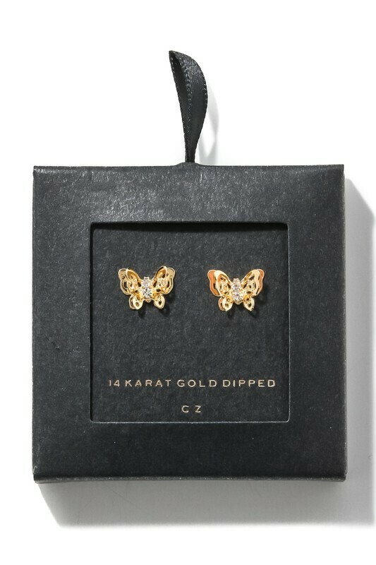 SB18232 Earrings Gold