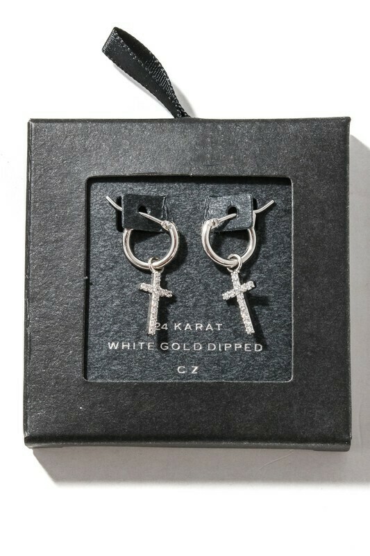 SB18467 Earrings Silver