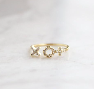 Xo Ring Gold
