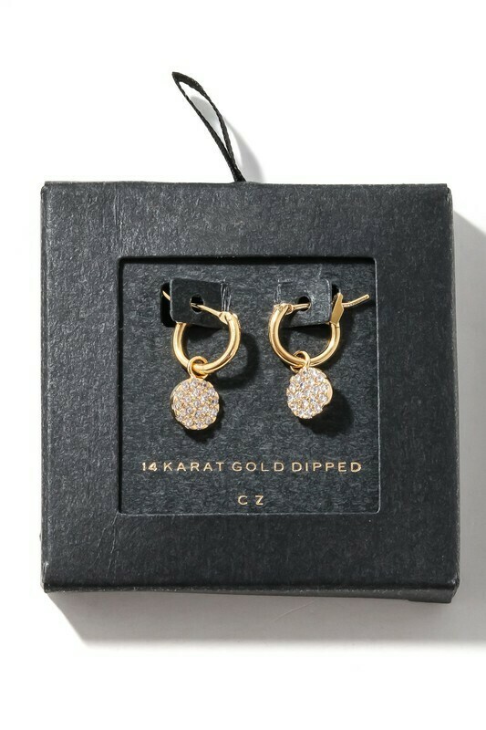 SB18469 Earrings Gold