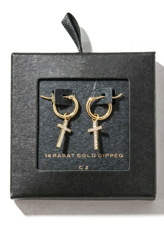 SB18467 Earrings Gold
