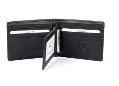 Men's Leather Wallet 23033black