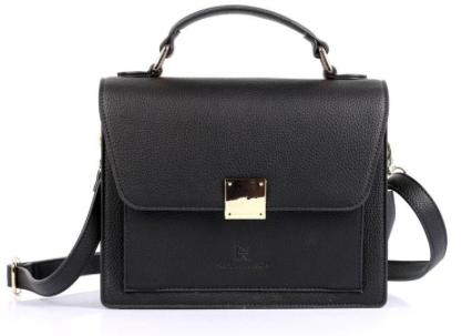 Women&#39;s Crossbody Bag Black 70303-3tone