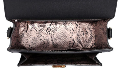 Women's Crossbody Bag Black 70303-3tone