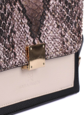 Women's Crossbody Bag Python 70303-3tone