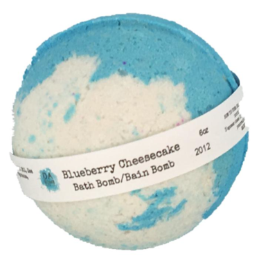 Blueberry Cheesecake Bath Bomb