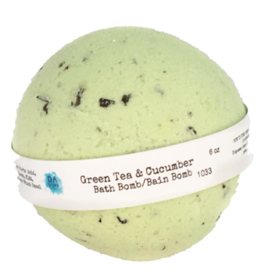 Green Tea and Cucumber Bath Bomb