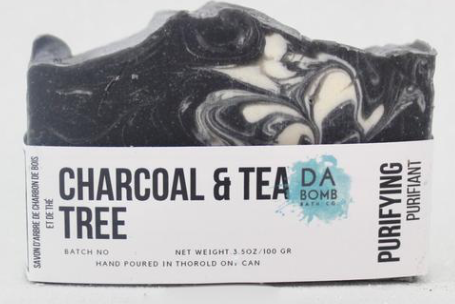 Tea Tree &amp; charcoal Cold Press Soap