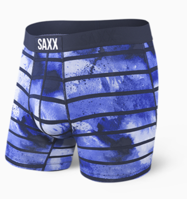 SXBM35 Navy Tie Dye Stripe