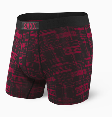SXBM35 Red Patched Plaid
