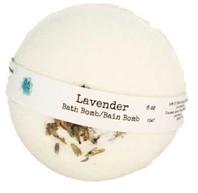 Lavender Essential Oil Bath Bomb