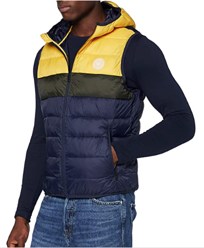 Body warmer Vest Yellow Blocking