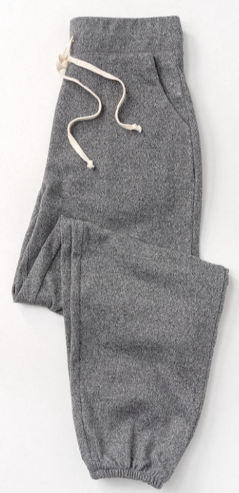 Fleece Jogger Draw String Dark Heather