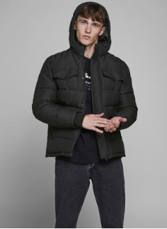 J&amp;J Regan Puffer Black