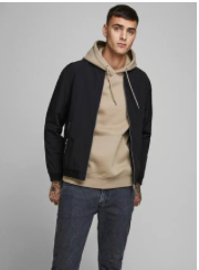 J &amp; J Rush Bomber Black