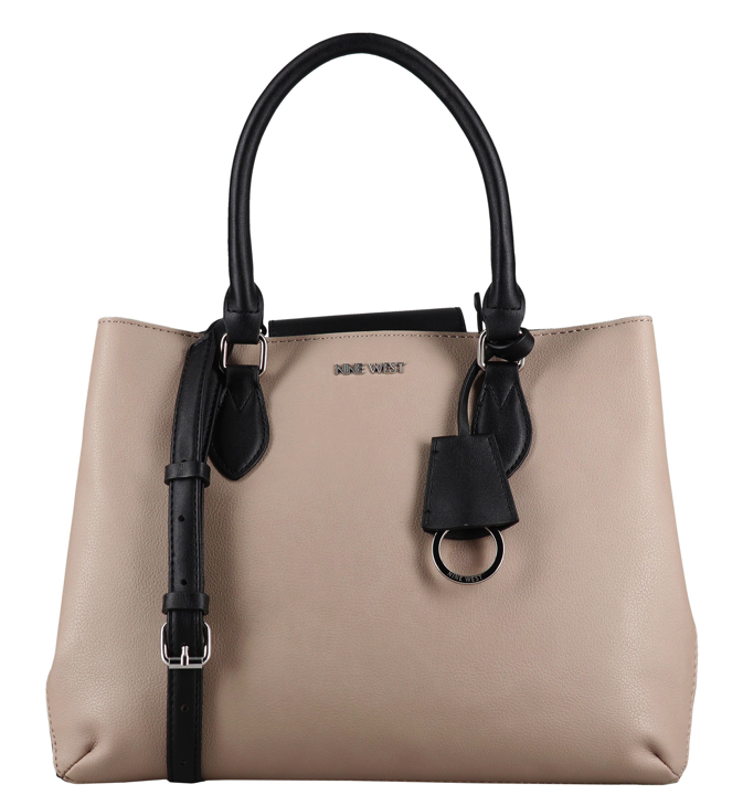 Shaila Large Satchel PEB Mushroom Logo