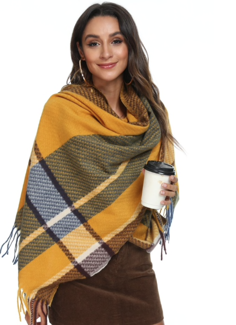 BL070-101 Winter Scarf Yellow