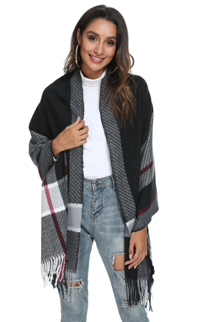 BL070-101 Winter Scarf Black