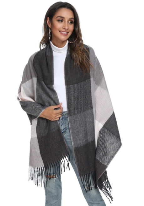 BL070-103 Winter Scarf Black