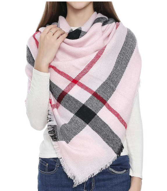 BL070-38 Winter Scarf Pink