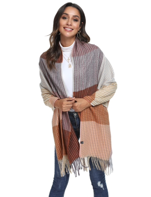 BL070-99 Rust Winter Scarf