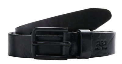 Jack&amp;Jones Lee Leather Belt-Black
