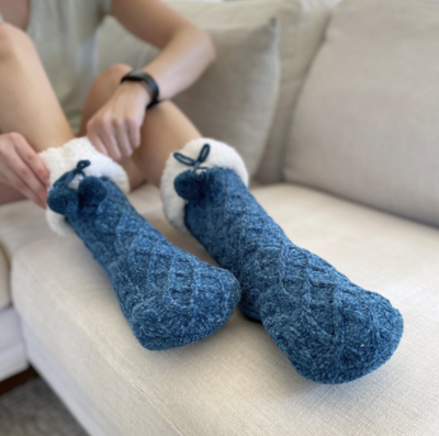 Cable Knit Oxford Chenille
