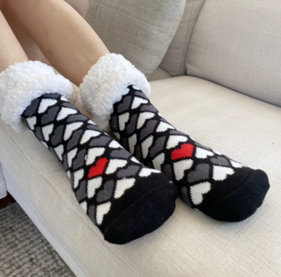 Classic Hearts Black