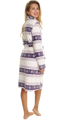 Fair Mix and Match Premium Plush Bathrobe
