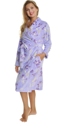 Lily Mix and Match Premium Plush Bathrobe